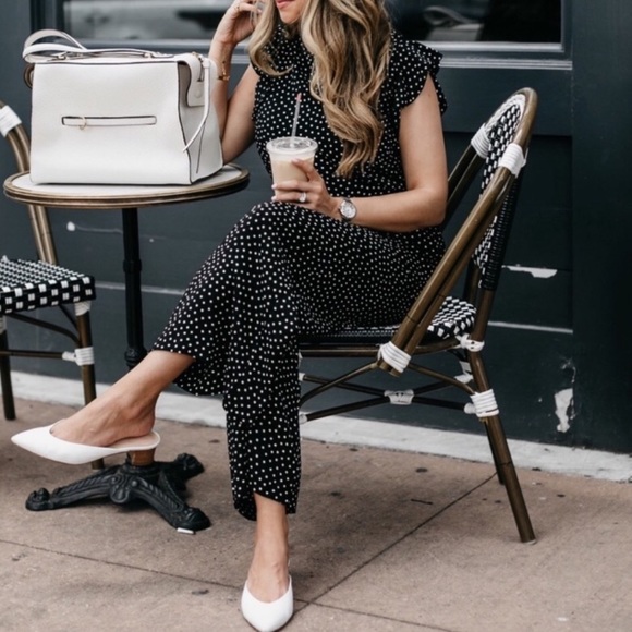 Sanctuary polka dot jumpsuit - Picture 2 of 6